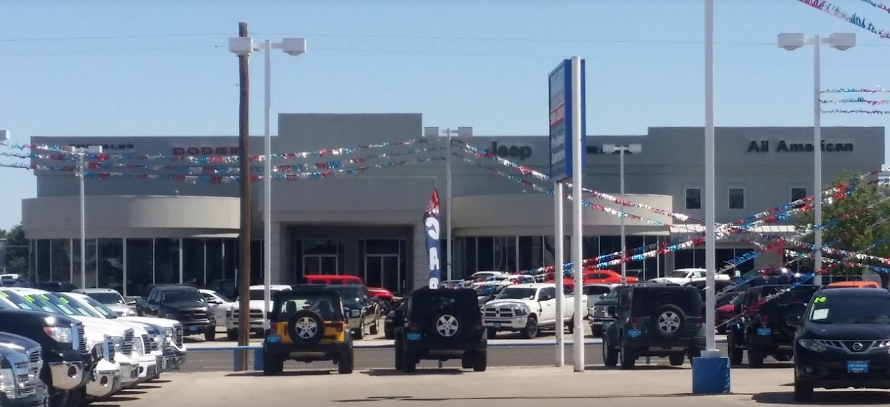 All American Chrysler Dodge Jeep RAM in ODessa, TX