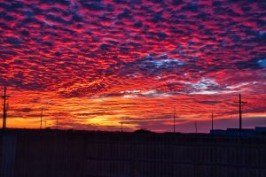 Sunset in Odessa, TX