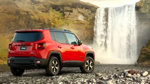 Jeep Renegade on an adventure