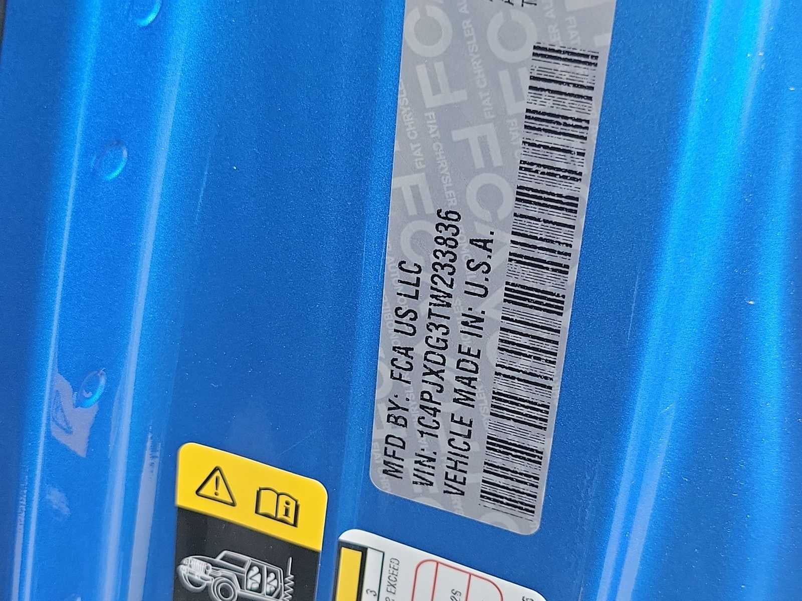 2026 Jeep Wrangler WRANGLER 4-DOOR SPORT S