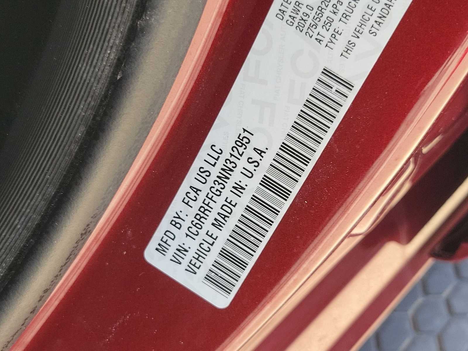 2022 RAM 1500 Big Horn Crew Cab 4x4 5'7' Box