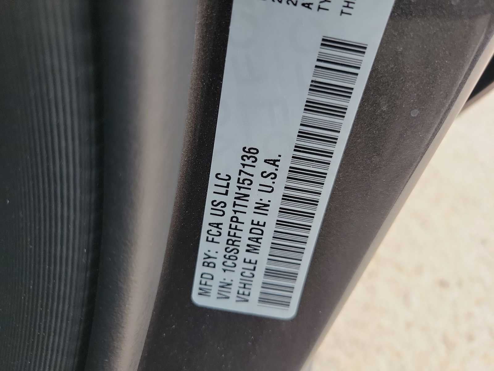 2026 RAM 1500 RAM 1500 BIG HORN CREW CAB 4X4 5'7' BOX