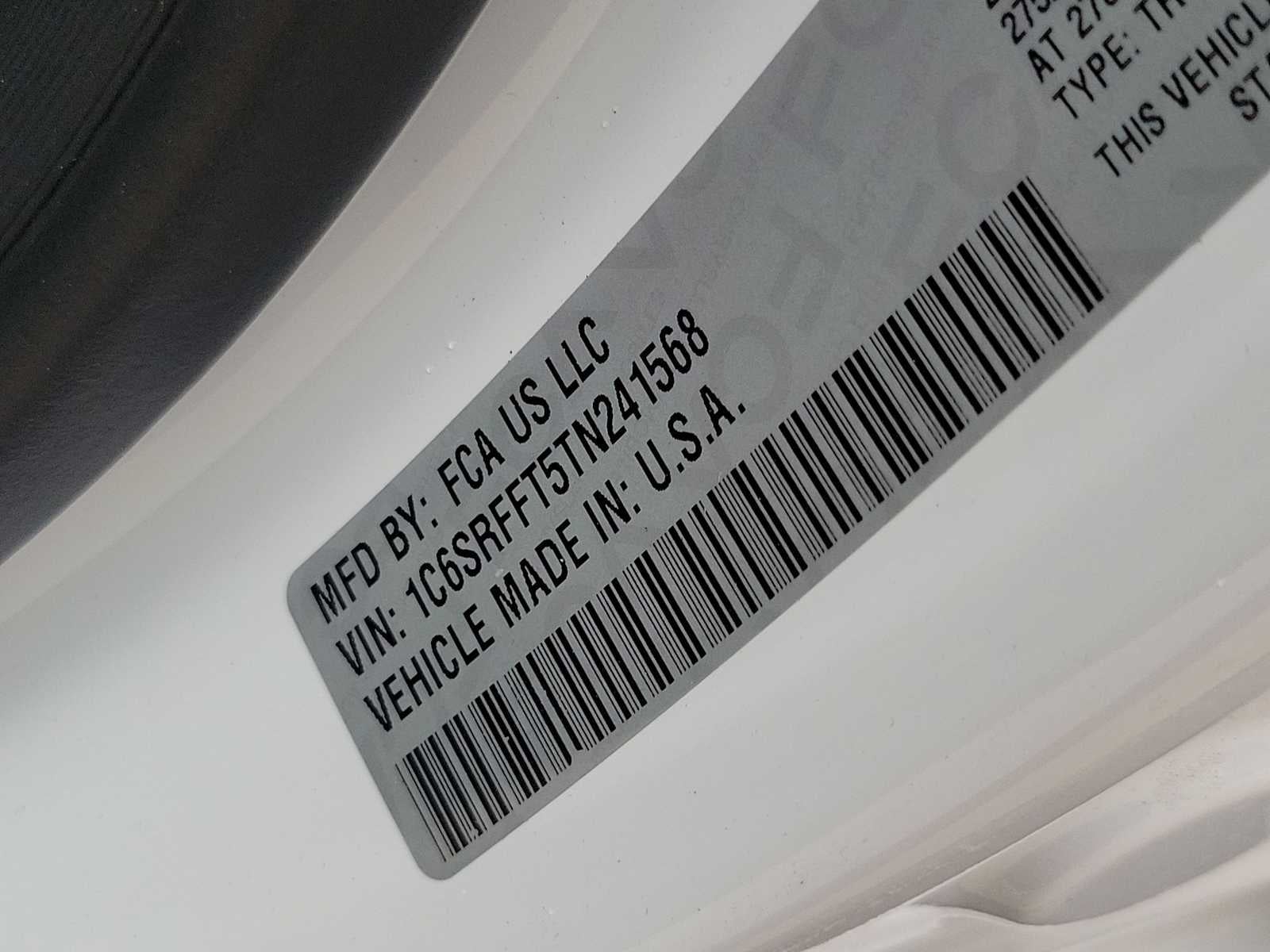 2026 RAM Ram 1500 RAM 1500 BIG HORN CREW CAB 4X4 5'7' BOX