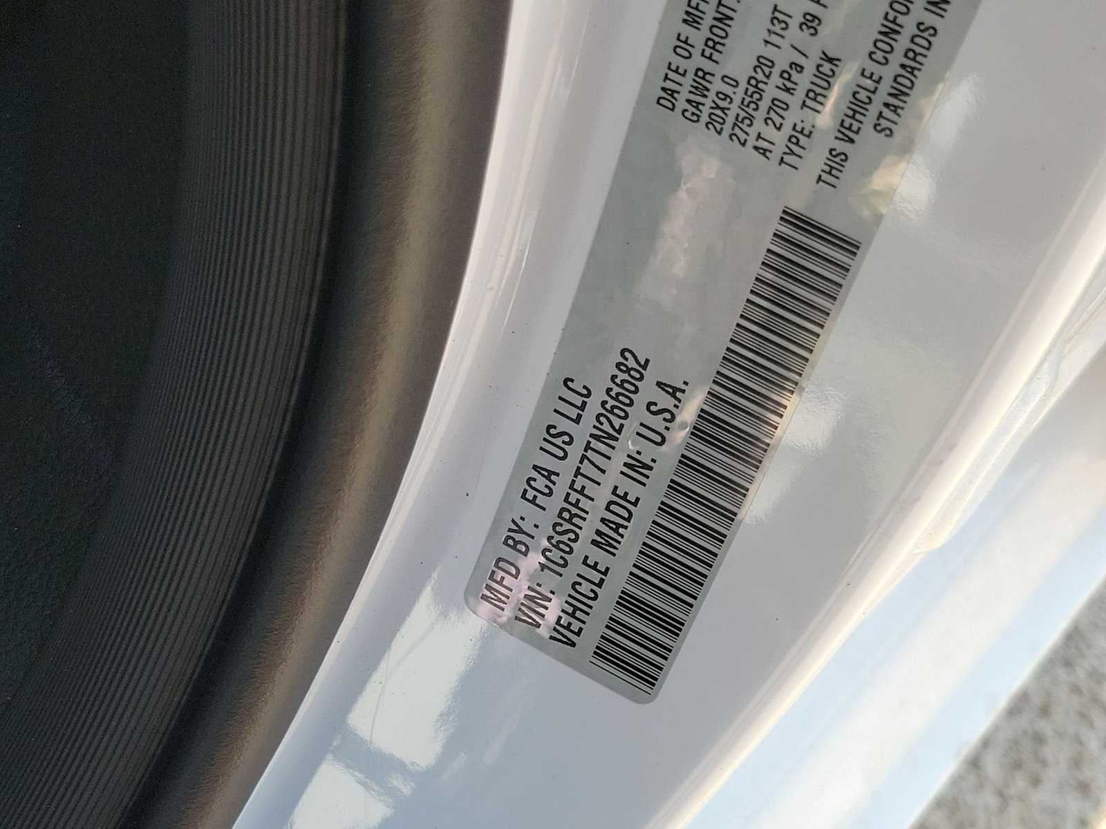 2026 RAM Ram 1500 RAM 1500 BIG HORN CREW CAB 4X4 5'7' BOX