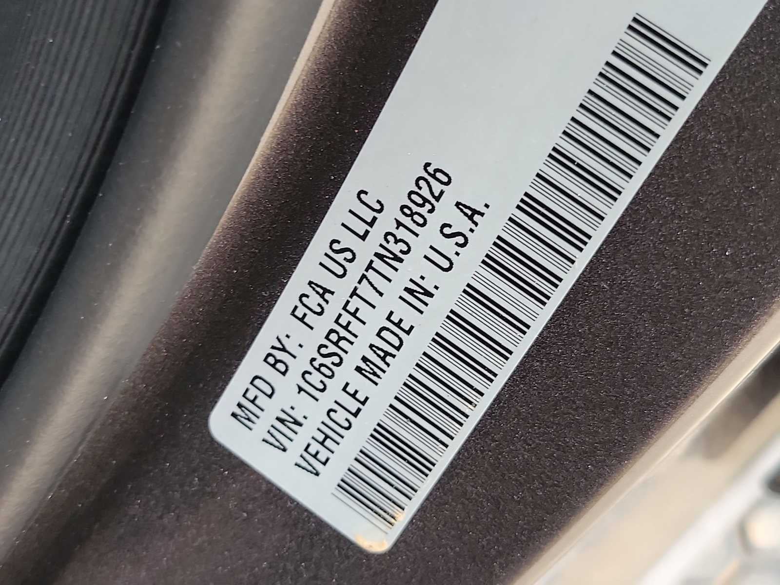 2026 RAM Ram 1500 RAM 1500 BIG HORN CREW CAB 4X4 5'7' BOX