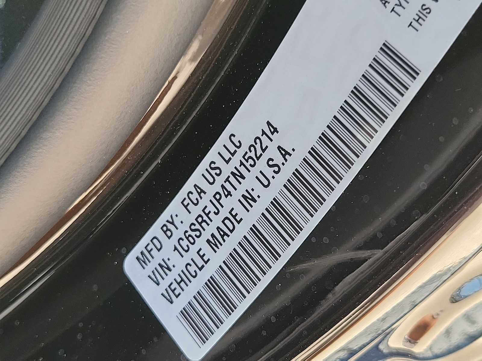 2026 RAM 1500 RAM 1500 LARAMIE CREW CAB 4X4 5'7' BOX