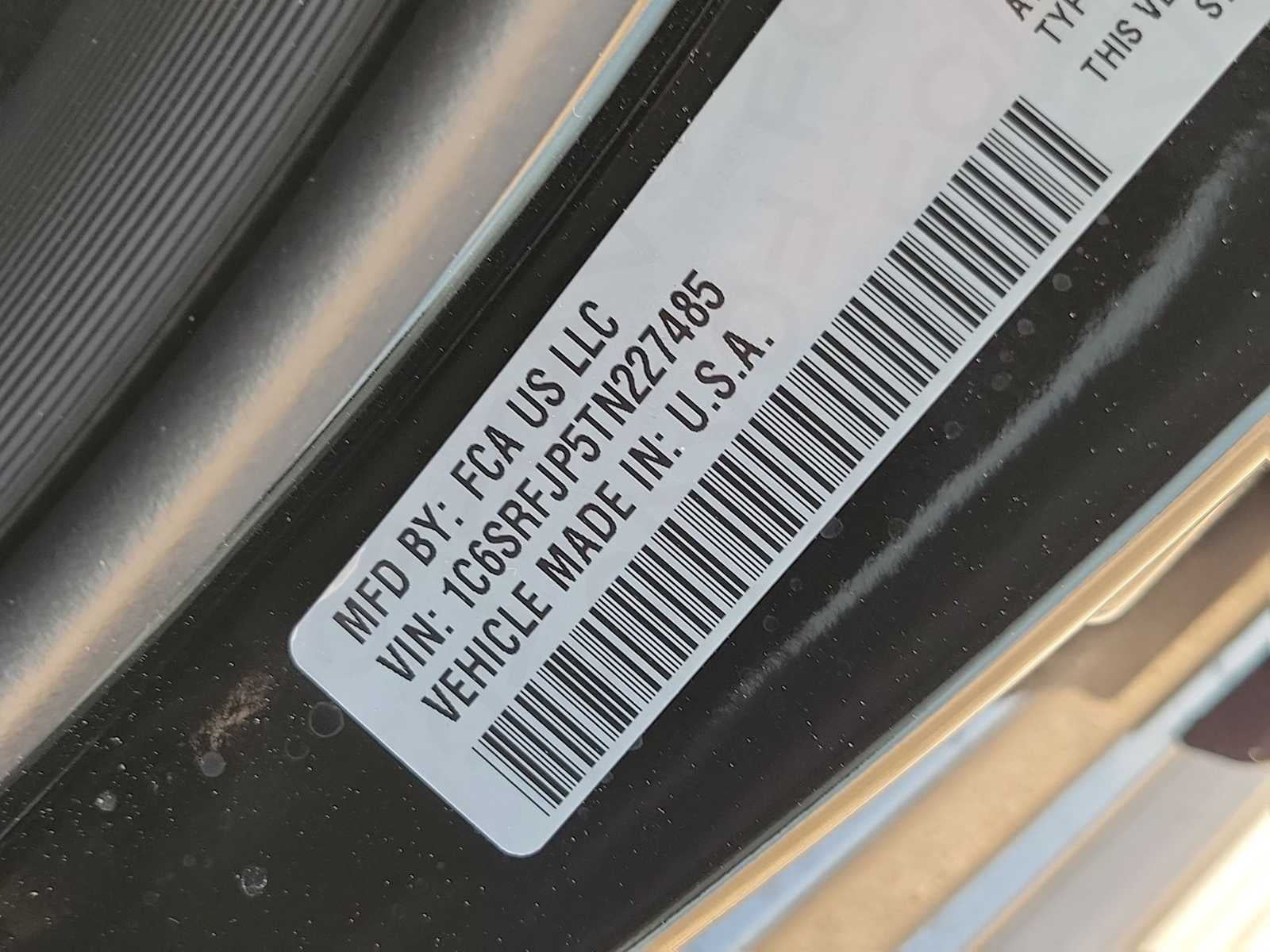 2026 RAM 1500 RAM 1500 LARAMIE CREW CAB 4X4 5'7' BOX