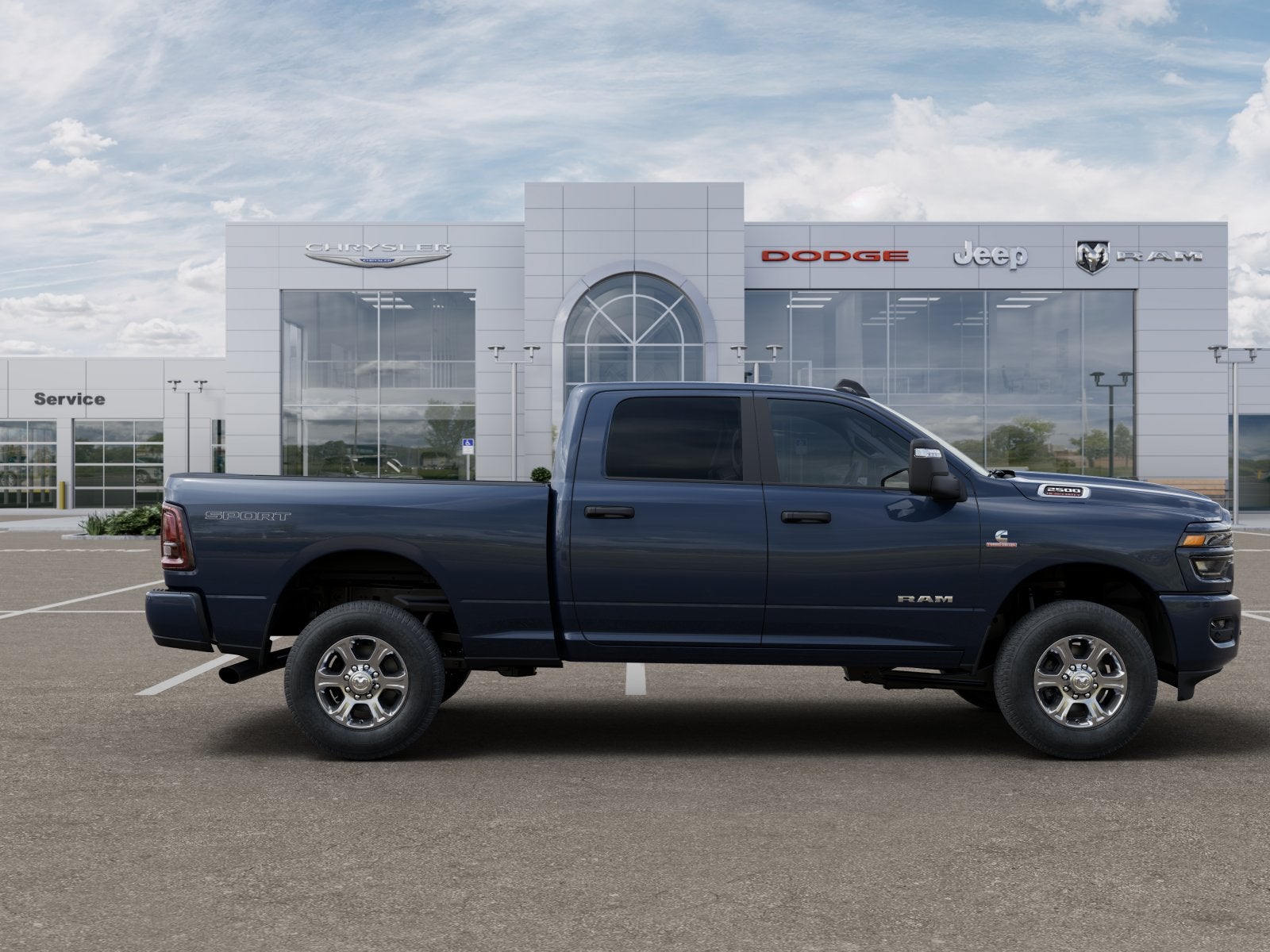 2025 RAM 2500 RAM 2500 BIG HORN CREW CAB 4X4 6'4' BOX