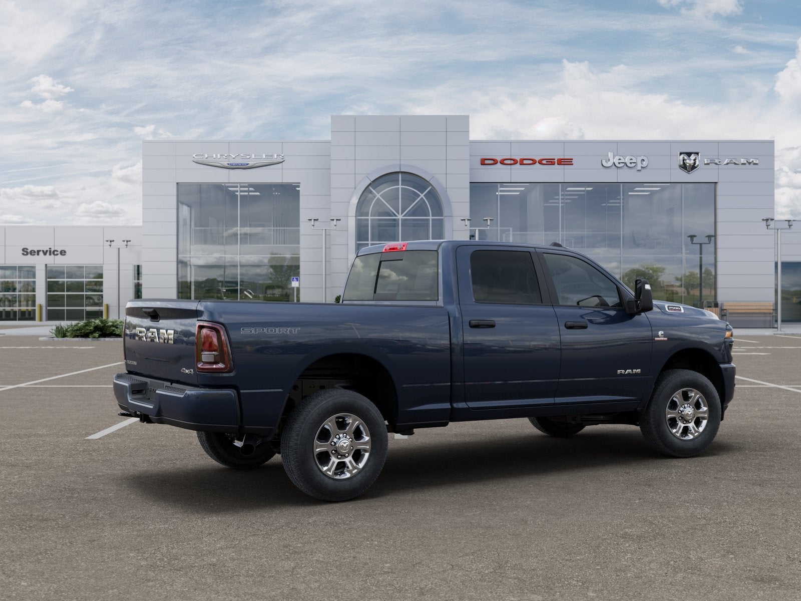 2025 RAM 2500 RAM 2500 BIG HORN CREW CAB 4X4 6'4' BOX