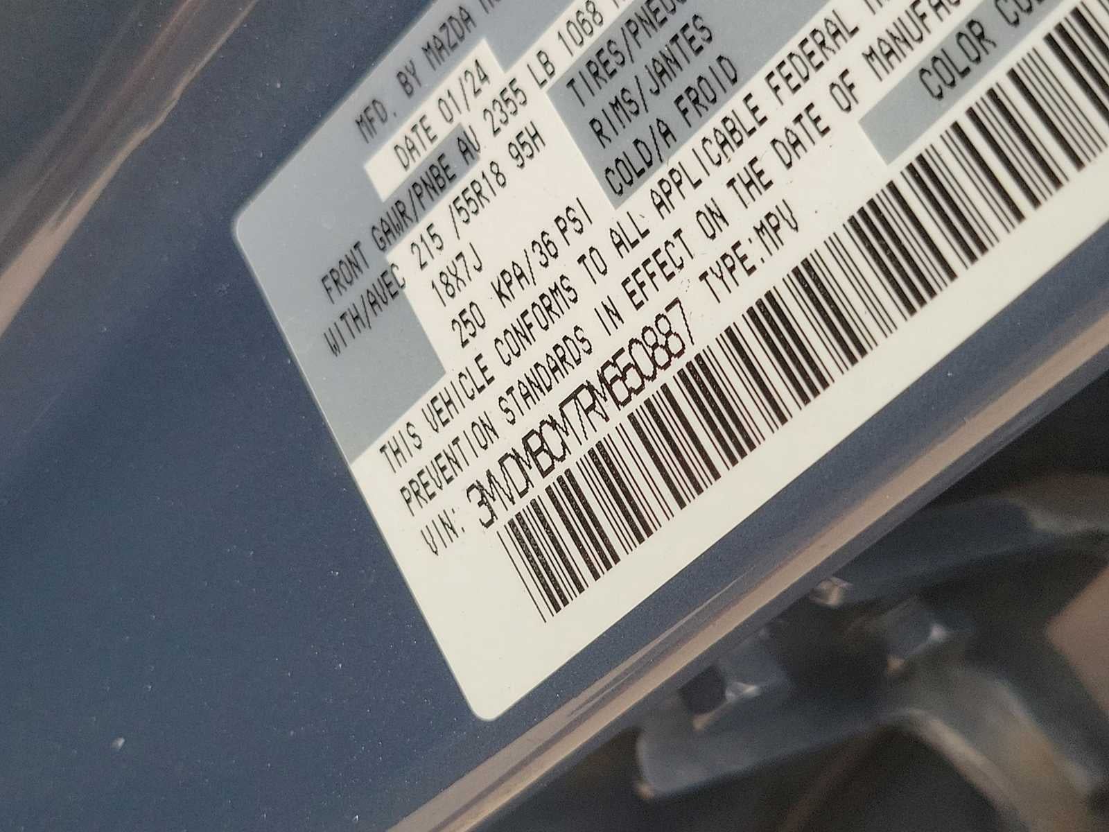 2024 Mazda Mazda CX-30 2.5 S Carbon Edition