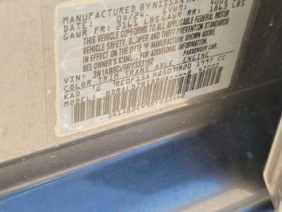 2024 Nissan Sentra SV Xtronic CVT