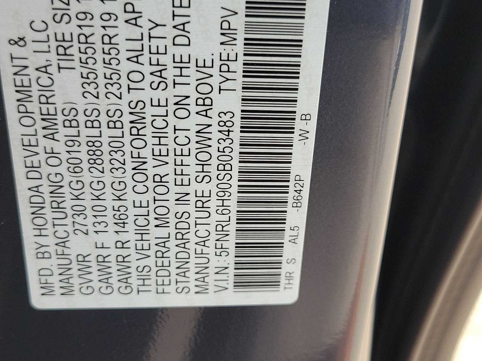 2025 Honda Odyssey Elite