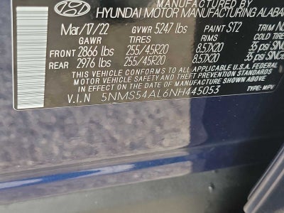 2022 Hyundai Santa Fe Calligraphy