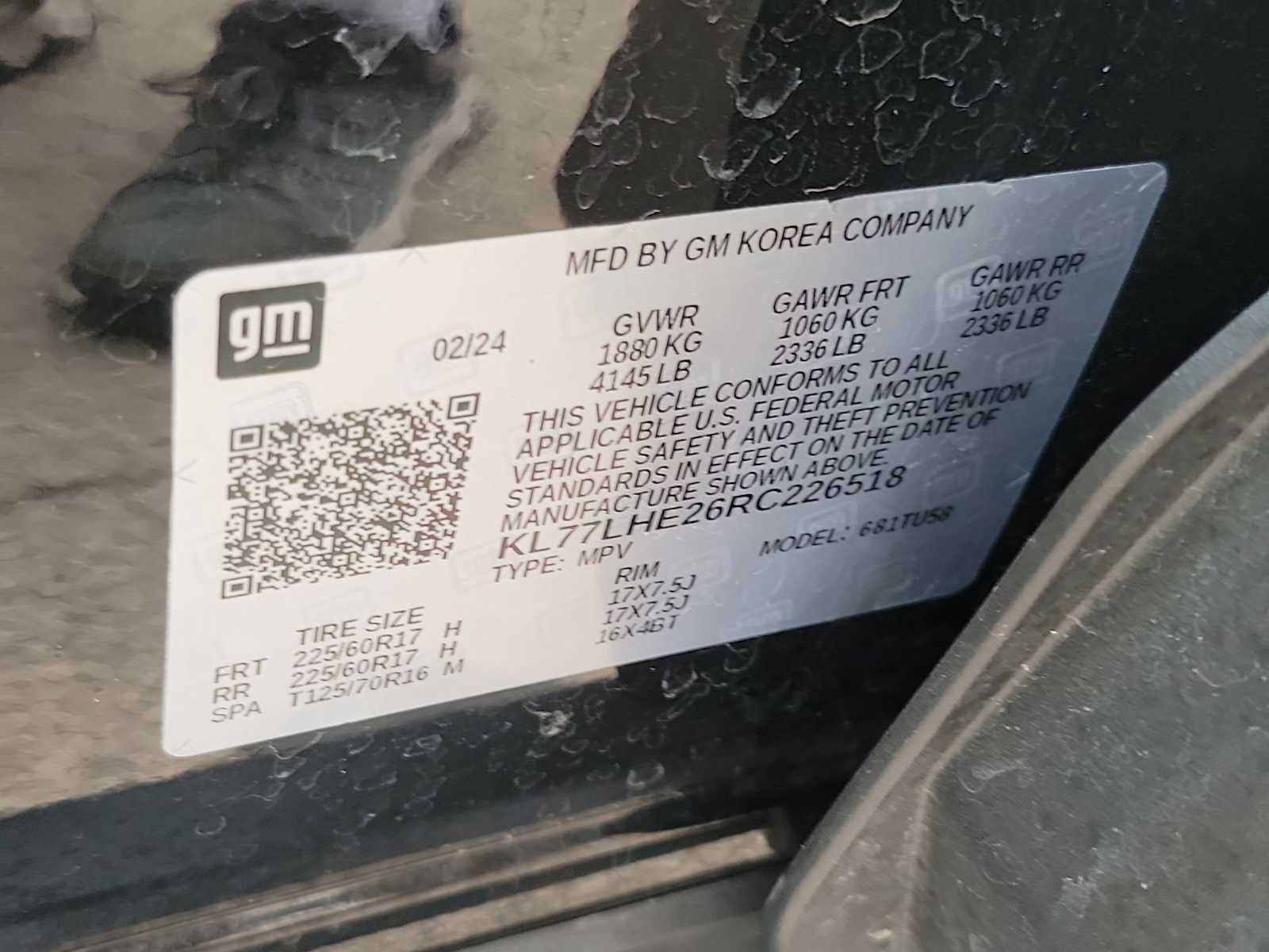 2024 Chevrolet Trax FWD LT