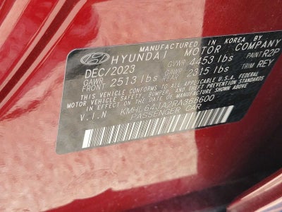2024 Hyundai Sonata SEL