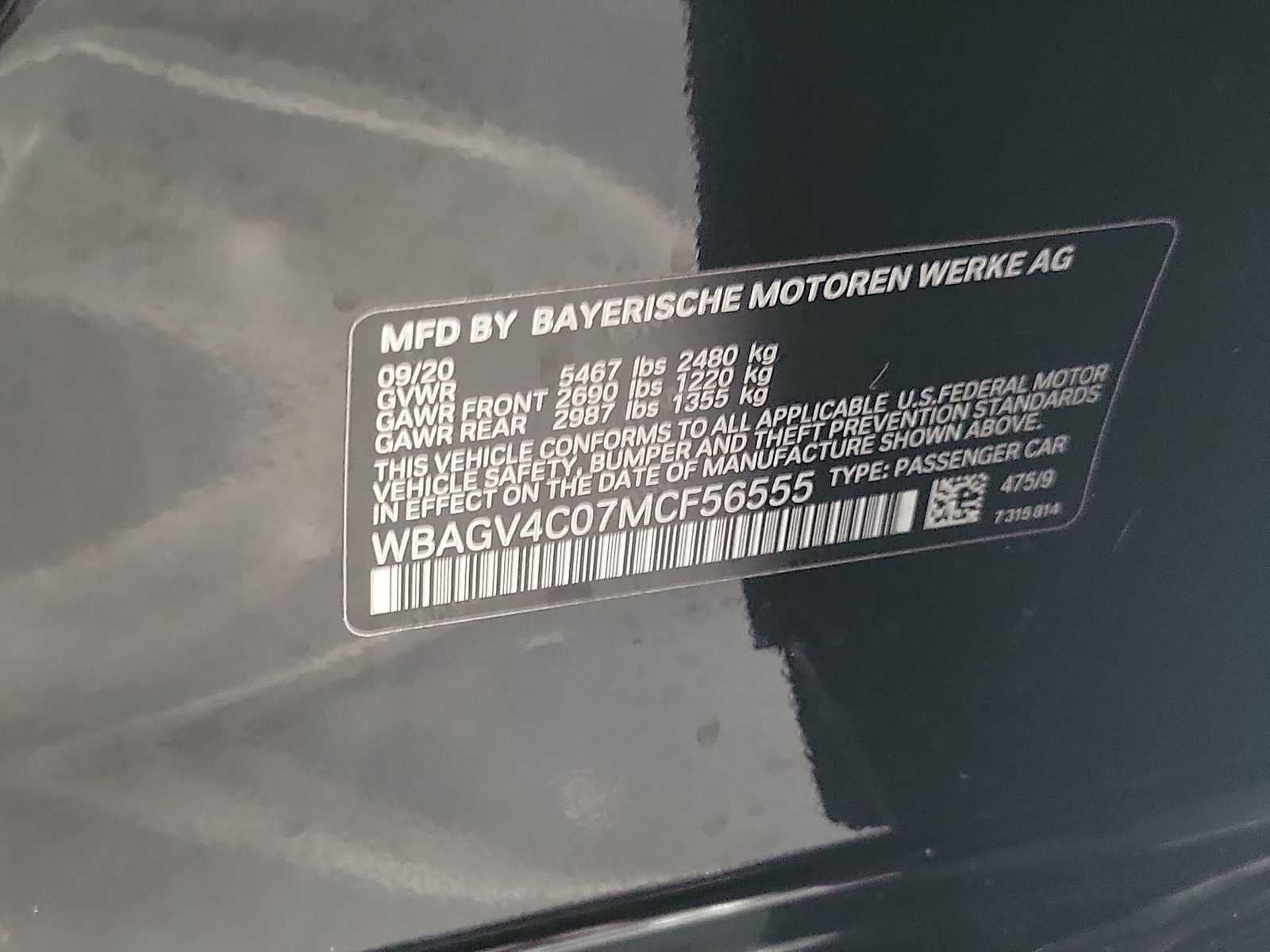 2021 BMW 8 Series xDrive