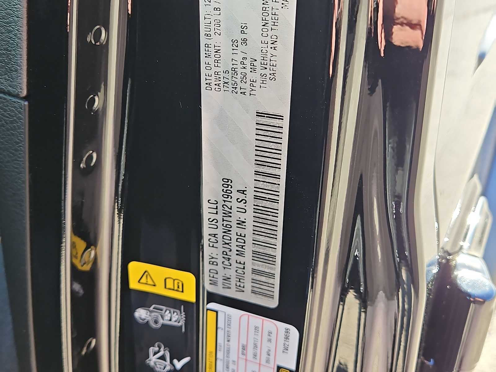 2026 Jeep Wrangler WRANGLER 4-DOOR SPORT