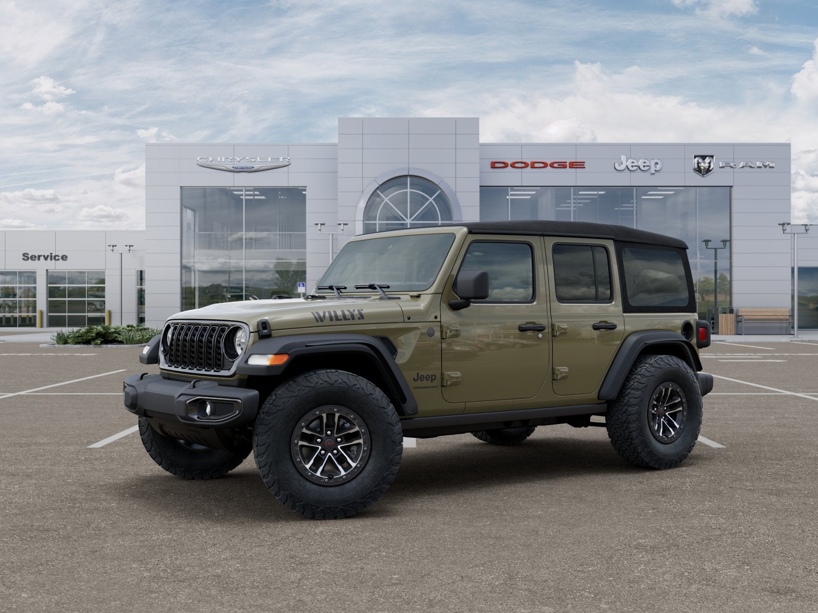 2025 Jeep Wrangler WRANGLER 4-DOOR WILLYS