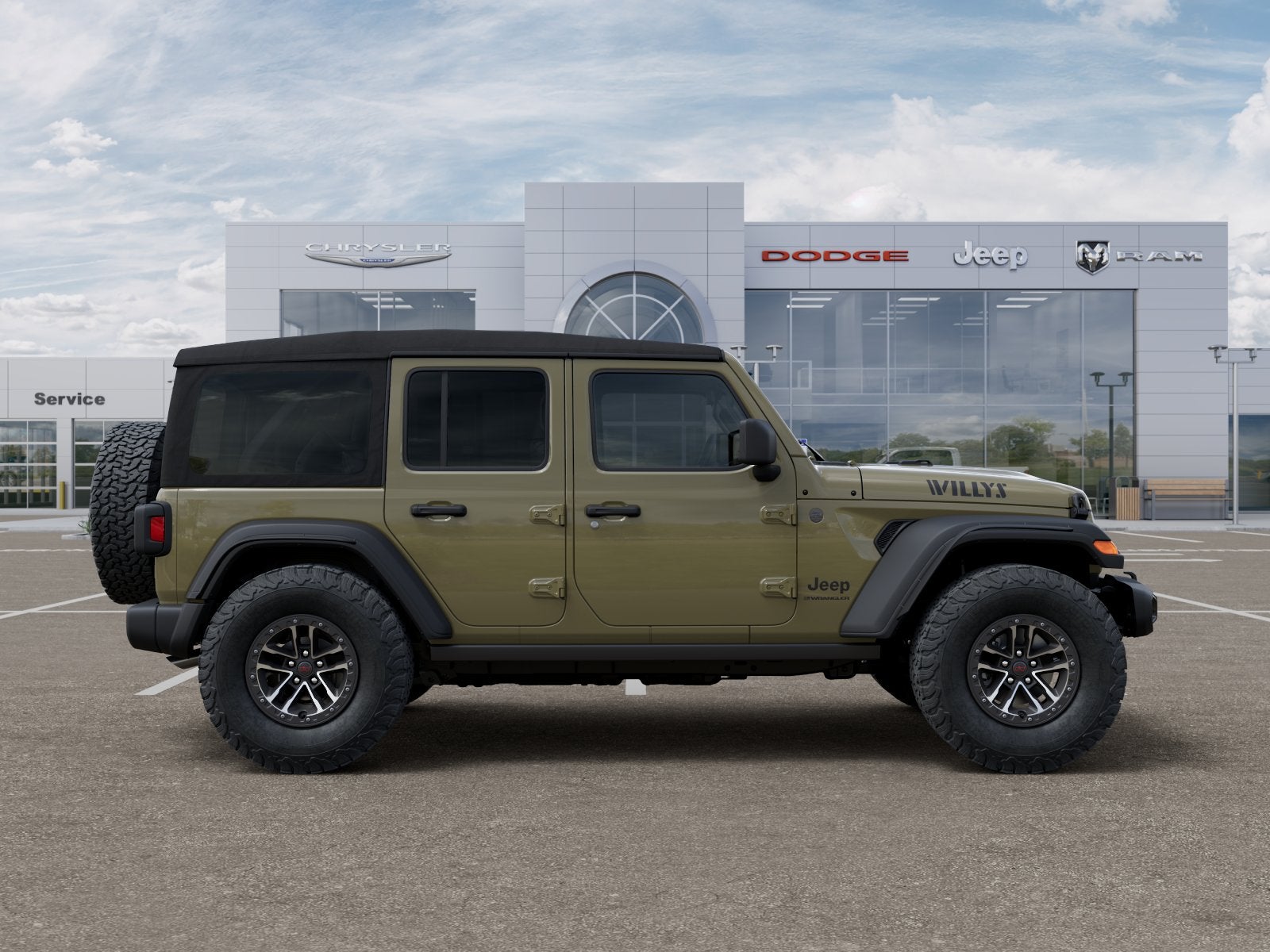2025 Jeep Wrangler WRANGLER 4-DOOR WILLYS