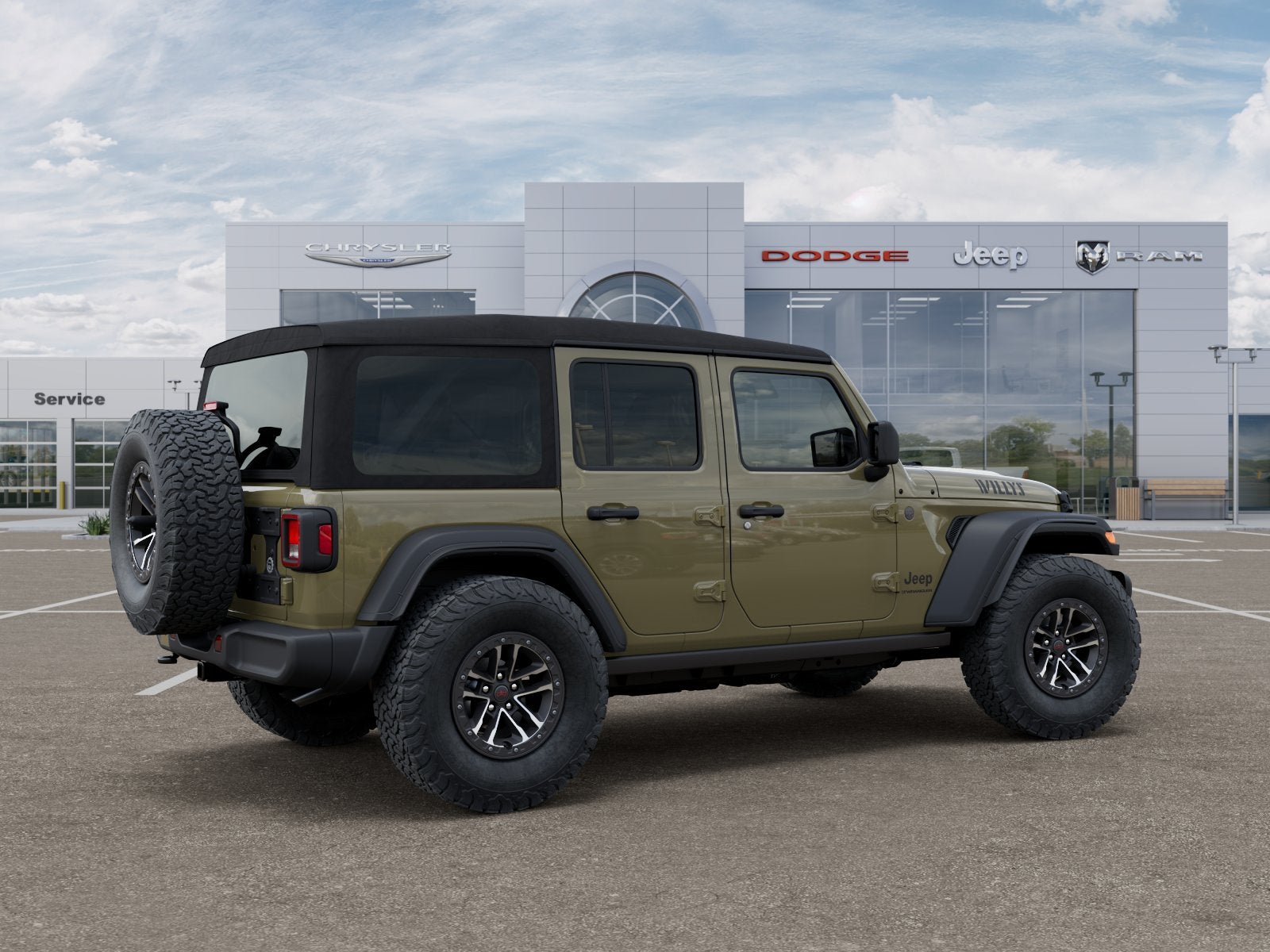 2025 Jeep Wrangler WRANGLER 4-DOOR WILLYS