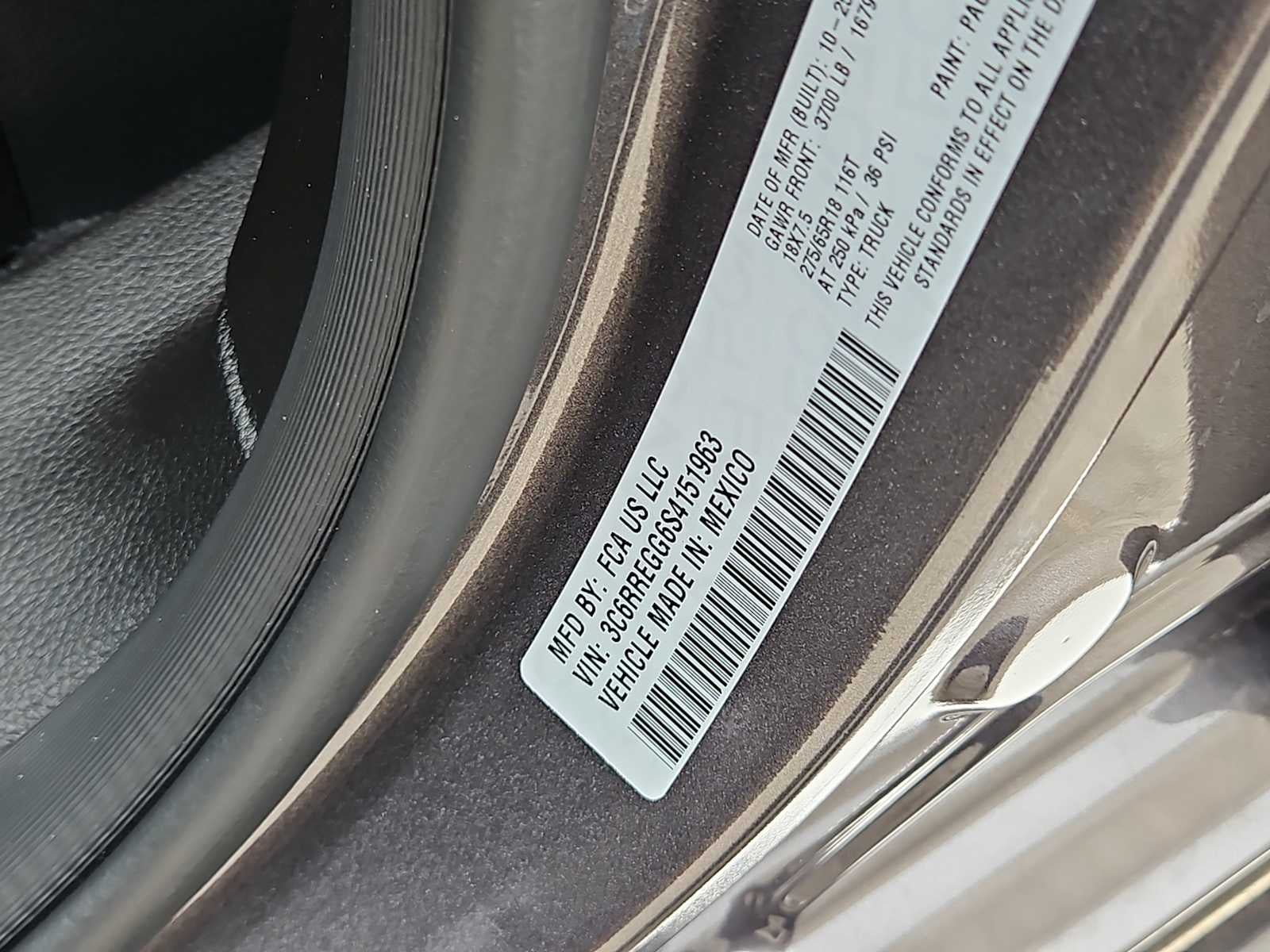 2026 RAM Ram 1500 RAM 1500 LARAMIE CREW CAB 4X4 5'7' BOX