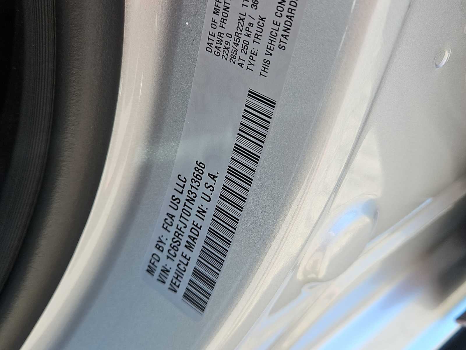 2026 RAM Ram 1500 RAM 1500 LARAMIE CREW CAB 4X4 5'7' BOX