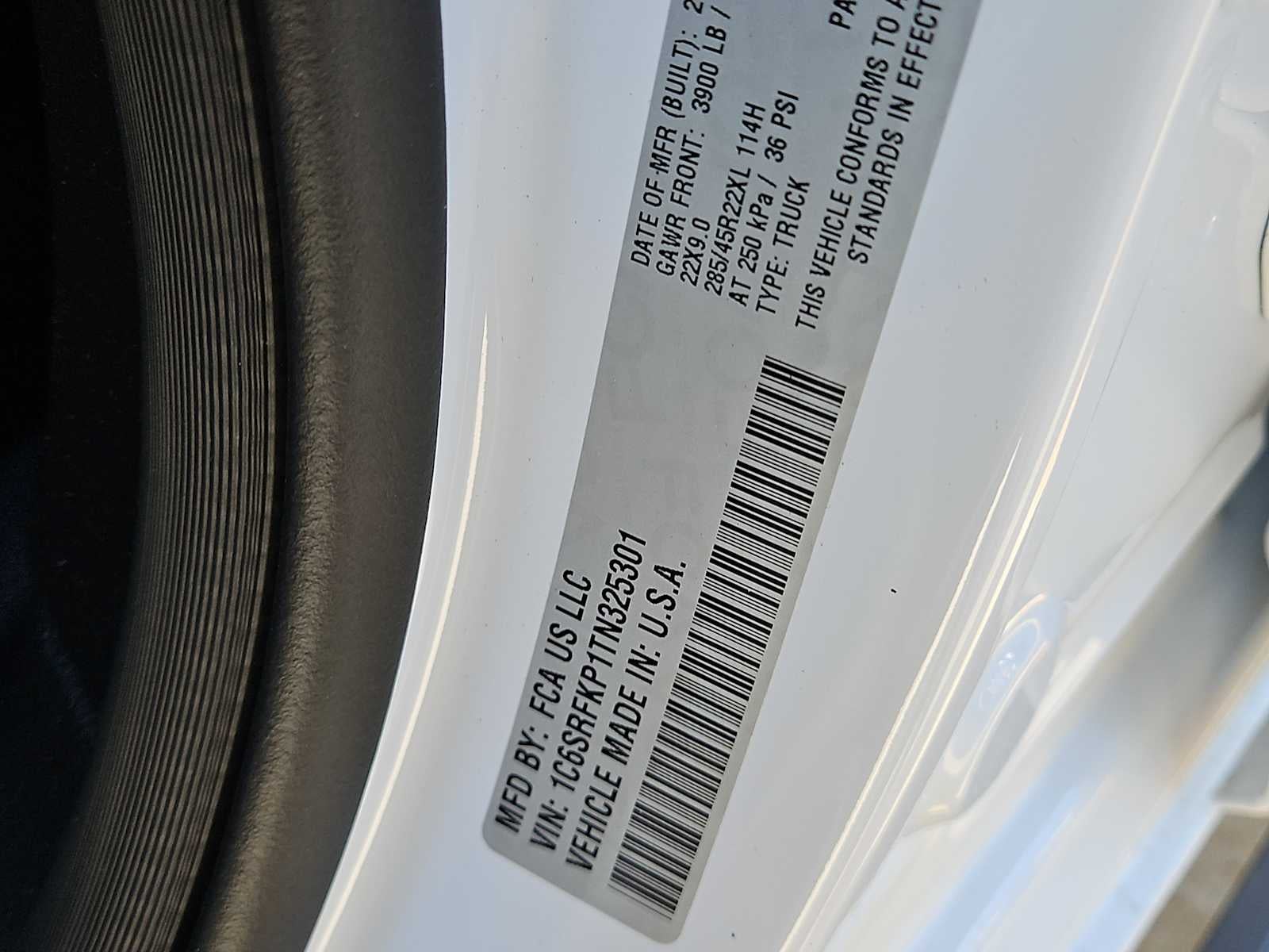 2026 RAM Ram 1500 RAM 1500 TUNGSTEN CREW CAB 4X4