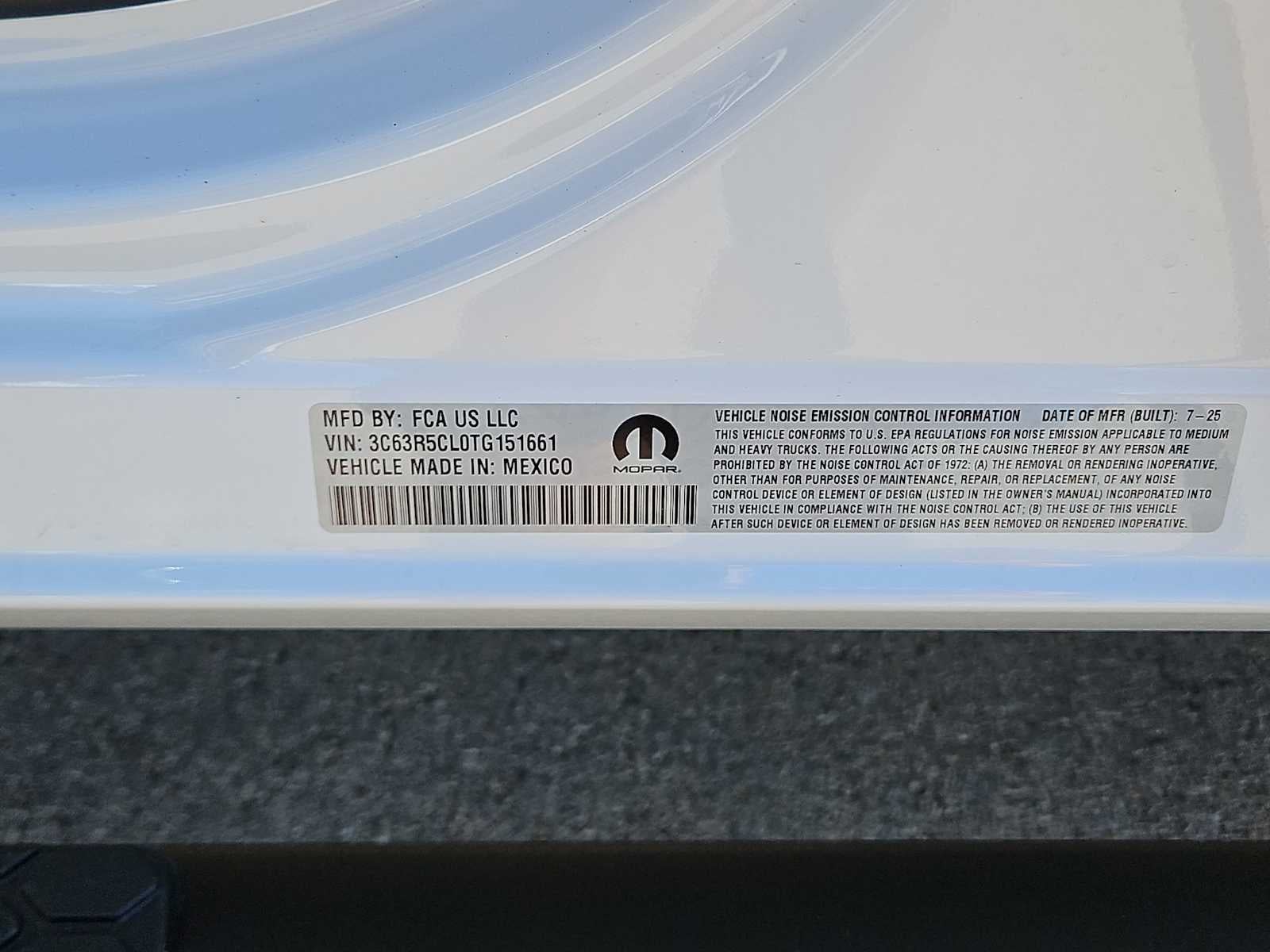 2026 RAM Ram 2500 RAM 2500 TRADESMAN CREW CAB 4X4 6'4' BOX