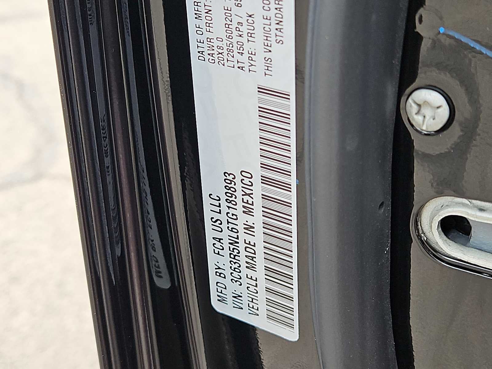 2026 RAM Ram 2500 RAM 2500 LARAMIE MEGA CAB 4X4 6'4' BOX