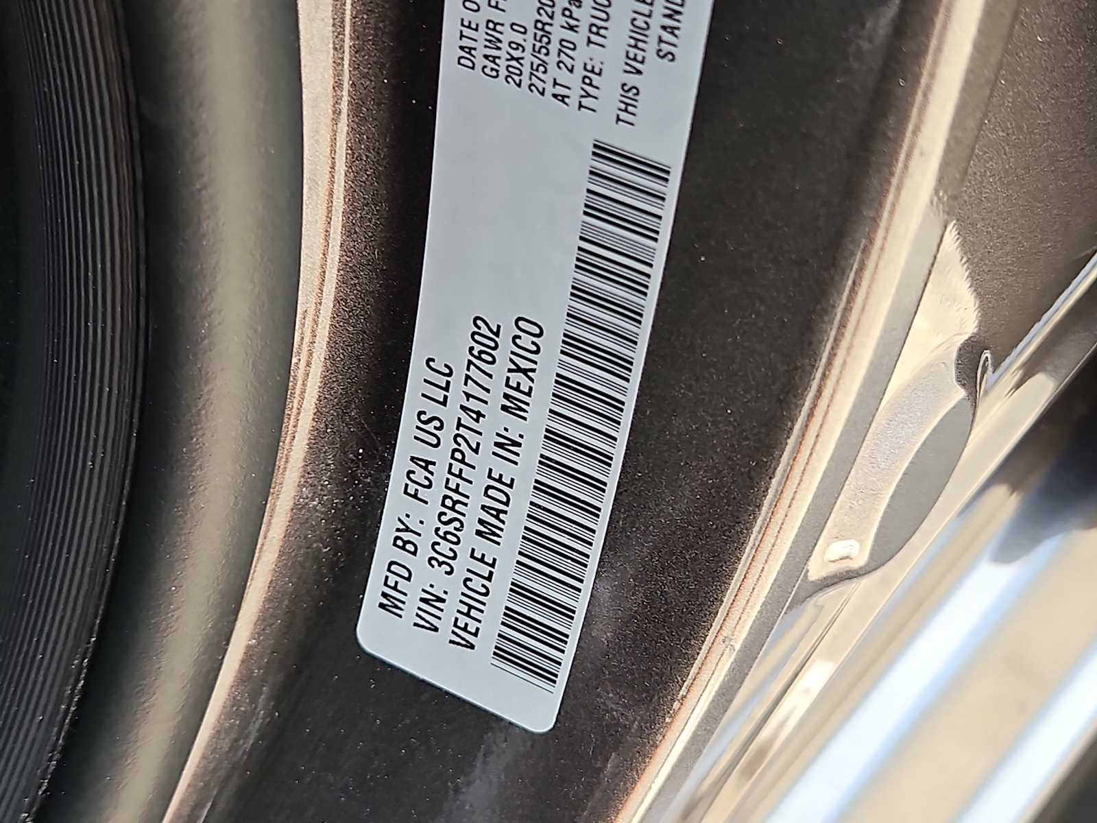 2026 RAM Ram 1500 RAM 1500 LONE STAR CREW CAB 4X4 5'7' BOX