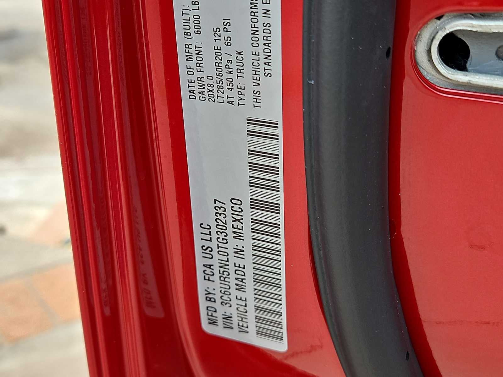 2026 RAM Ram 2500 RAM 2500 LARAMIE MEGA CAB 4X4 6'4' BOX