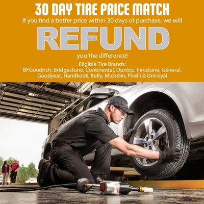 30-Day Tire Price Match